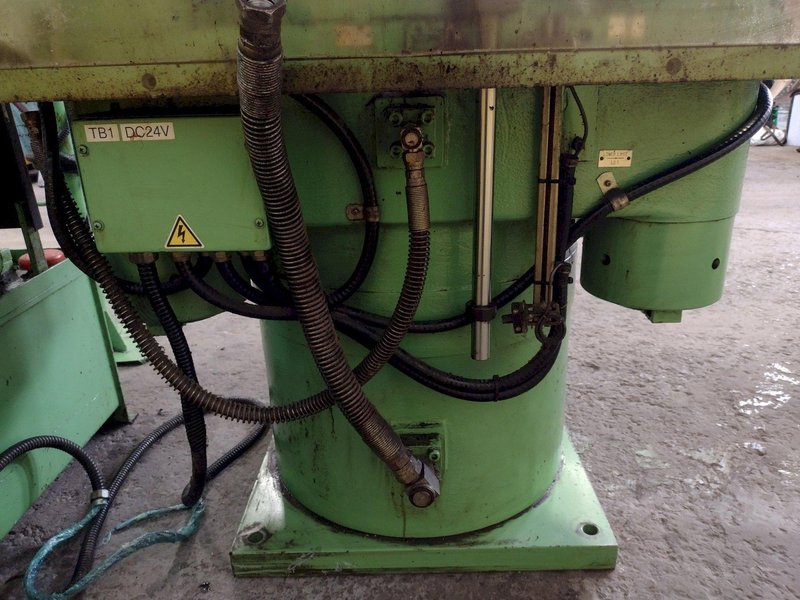 300 TON KOHSHIN MODEL #300TF HYDRAULIC 4-POST PRESS 6.5" STROKE: STOCK #16214