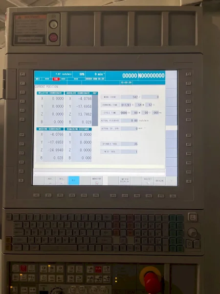 DMG Mori Seiki NH4000 DCG Horizontal Machining Center – Mill