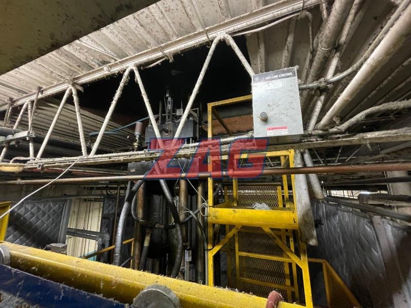 Graham Accumulator Head Blow Molder, Single Head, 40lb, Used Model 40SP4884