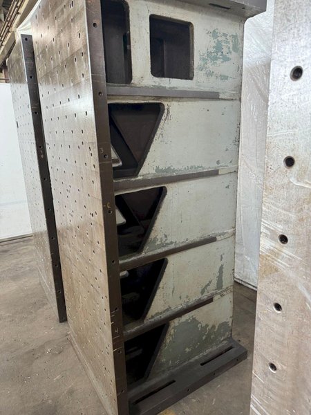 36&quot; W X 93&quot; T X 42&quot; D BOX TYPE ANGLE PLATES. STOCK # 0630821