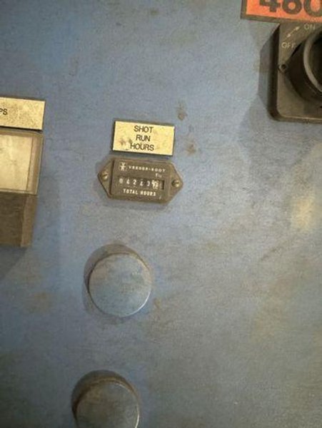 Wheelabrator Shot Blast Table - Wmt-48 Table Blast