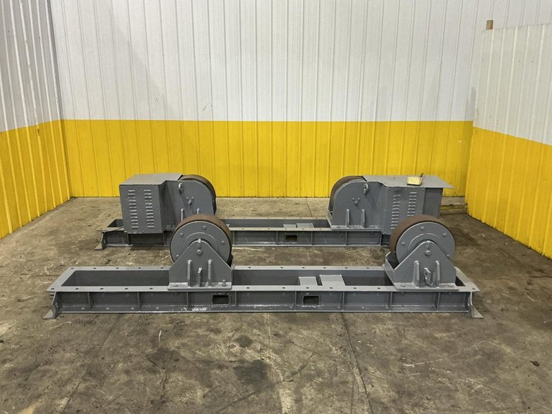 30 TON ROMAR MODEL #PR 30/45 DM POWER &amp; IDLER SET TANK TURNING ROLLS: YOBRO #25218