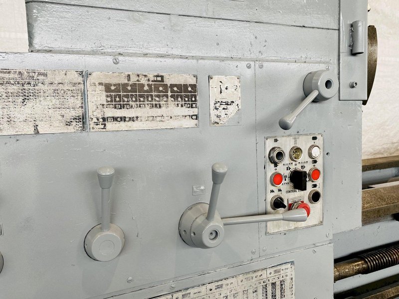 44&quot; X 396&quot; TOS MODEL #SU100 HEAVY DUTY ENGINE LATHE. STOCK # 0848121