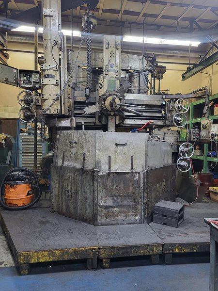 54" BULLARD CUTMASTER 4-JAW VERTICAL TURRET LATHE (VTL): YOBRO #24720