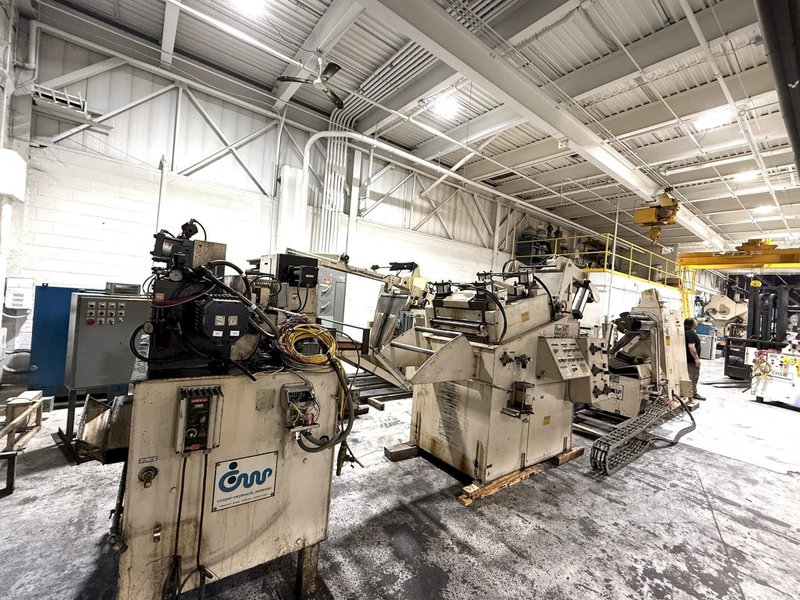 20,000 lbs. x 24&quot; Cooper Weymouth Peterson Heavy Duty Servo Coil Feed Line For Sale