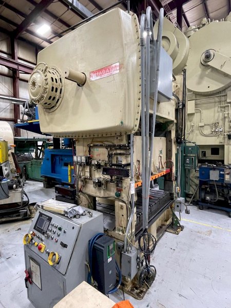 150 ton Niagara SC2-150-72-36 Straight Side Mechanical Metal Stamping Press, Year 1980