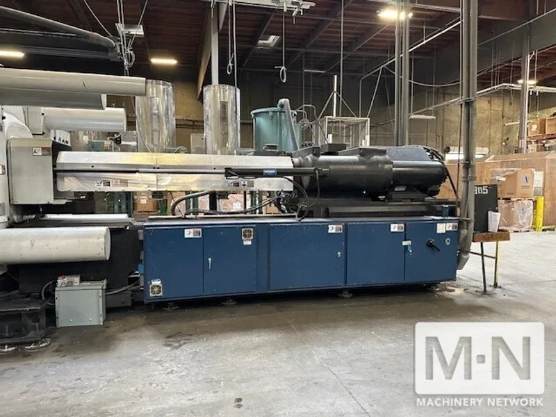 1430 TON 363 OZ VAN DORN MODEL 1430CC17000 INJECTION MOLDING MACHINE MFG 2002