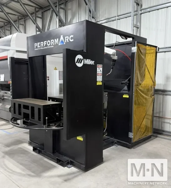 Miller PerformArc PA250M Robotic Welding Cell, 2019 - Like New, Less Than 10 Hours!