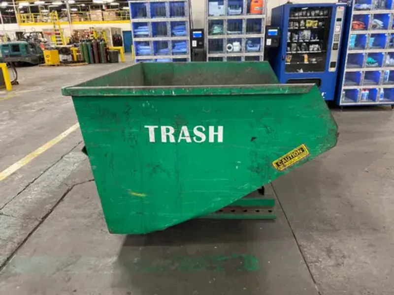 MCCULLOUGH INDUSTRIES SELF DUMPING HOPPER: STOCK #23336