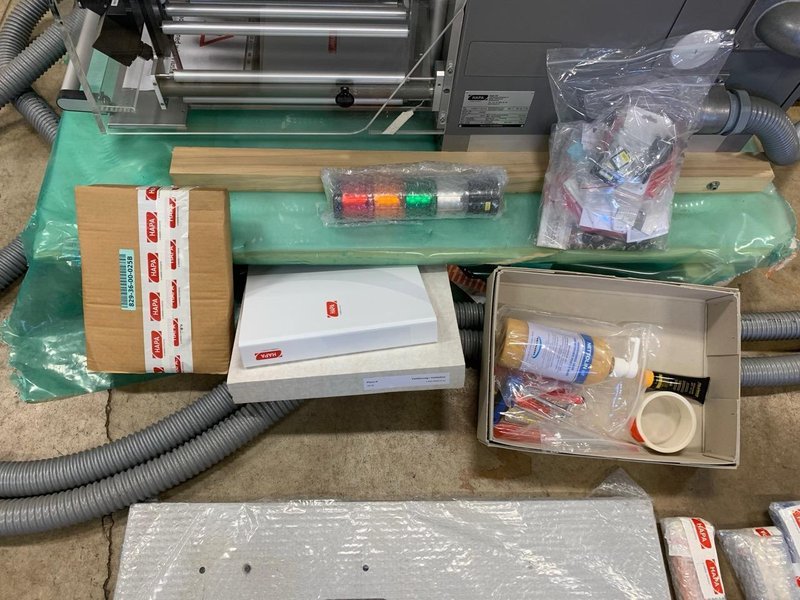 Hapa 800 Webjet LUV DOD Inkjet Foil Printer H-837-T-1C-LR, 2017