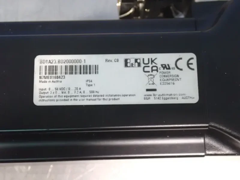 B&amp;R INDUSTRIAL AUTOMATION SERVO MOTOR  -  8D1A23.BD2000000-1
