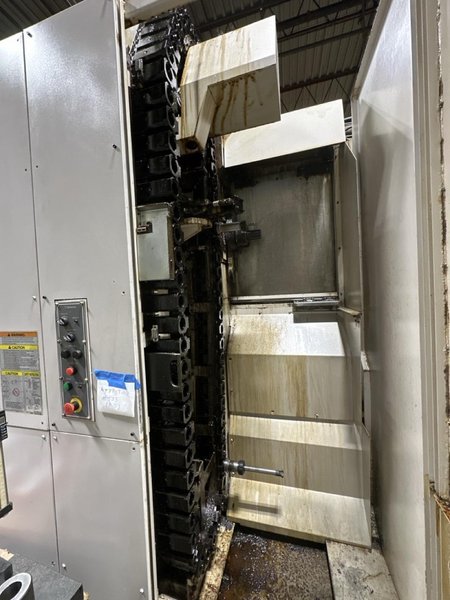 Okuma MB-5000H Horizontal Machining Center, 2011 – OSP-P200MA, 60 ATC, 1,000 PSI TSC, Renishaw Probe