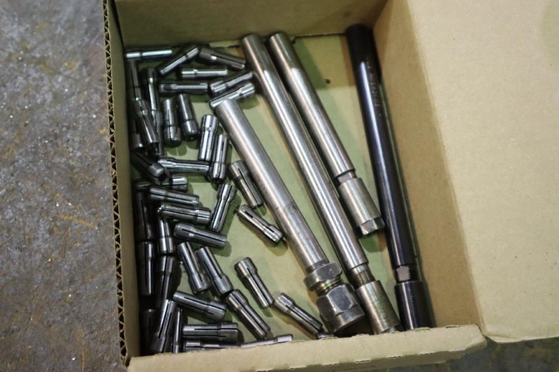 300D Collet Holders, 1/2" Diameter Shank with 300D Collets- Auction Item