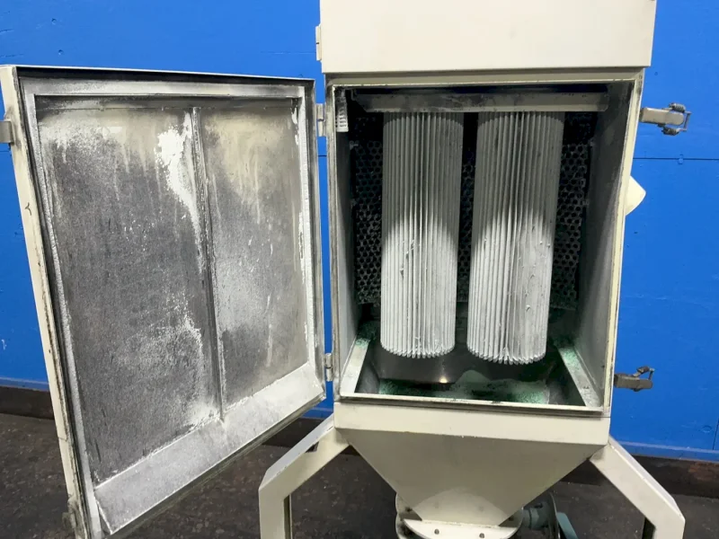 NEC LASER &amp; AUTOMATION, LTD. 19”X16”X20” COLLECTION CHAMBER ATOMIC DUST COLLECTOR  -  FPC