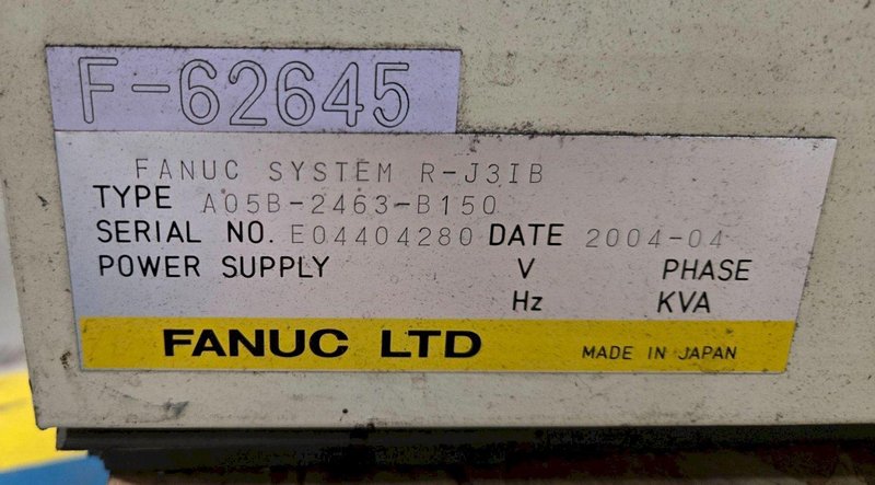 FANUC M-16IB/20 + R-J3IB ROBOT ARM AND CONTROL PANEL USED