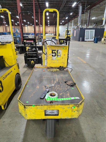 36 VOLT CUSHMAN MODEL 898361 STOCK CHASER/TUGGER CART: YOBRO #24661