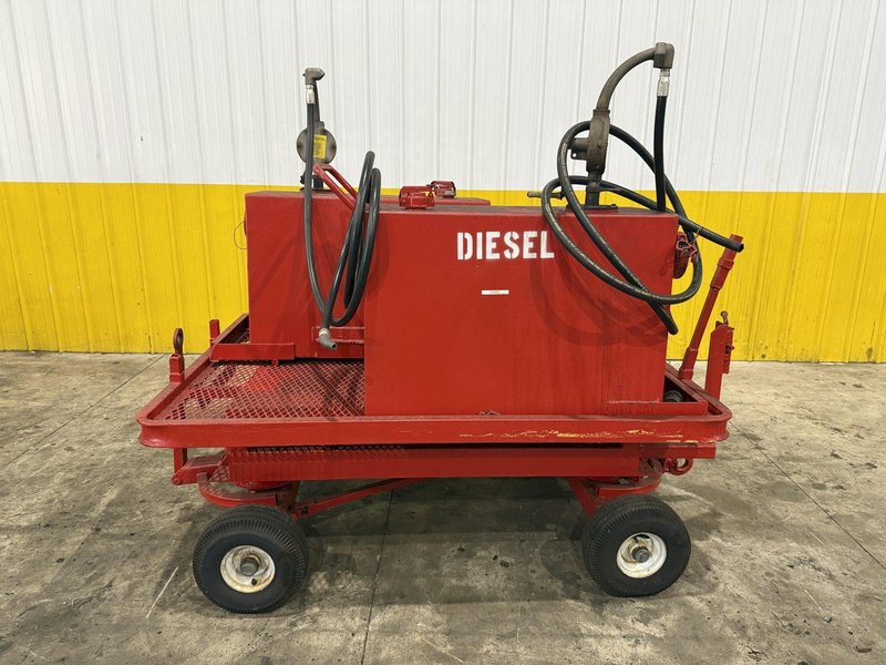 2 TANK DIESEL GAS ROLLING TRANSFER TOW CART: YOBRO #23997