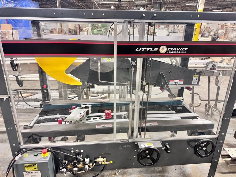 Little David CF-25T Automatic Case Erector and LD-16A Case Sealer, 2019