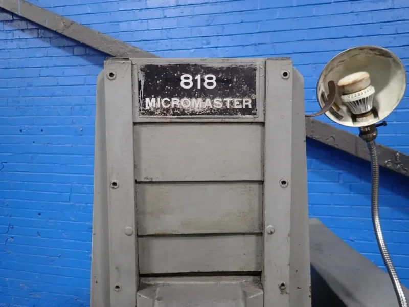 BROWN &amp; SHARPE 6" X 12" SURFACE GRINDER  -  818 MICROMASTER