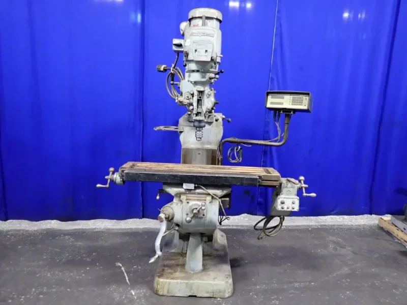 BRIDGEPORT 42" X 9" VERTICAL MILL