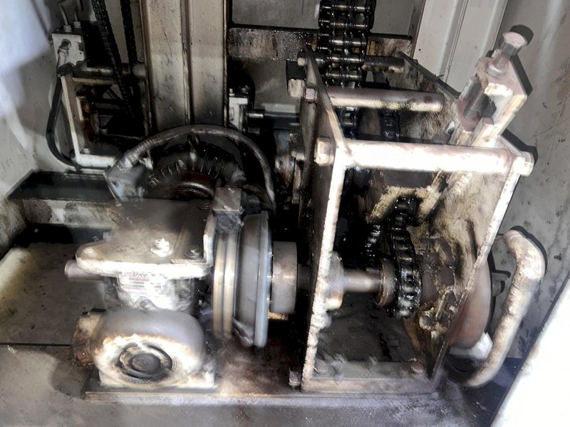 40&quot; X 12,000 LBS X .110&quot; ROWE COIL REEL, CAR, &amp; STRAIGHTENER FEED LINE: STOCK #21627