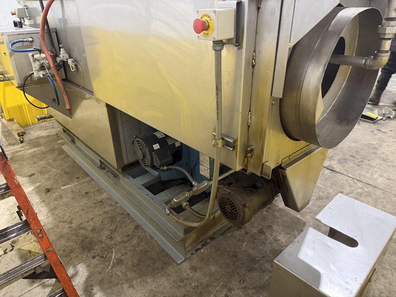 2021 JENFAB STAINLESS MODEL # LJ 19" ROTARY DRUM WASH / RINSE/ DRY PARTS WASHER SYSTEM: YOBRO #24682