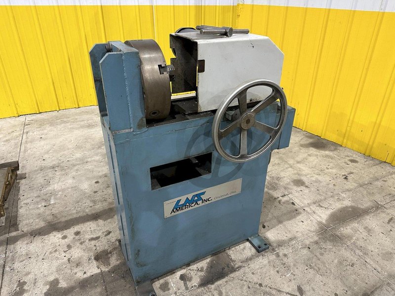 4.5&quot; LNS / JF BERNS MODEL #115-JB-3 BAR CHAMFERING MACHINE: STOCK #21958