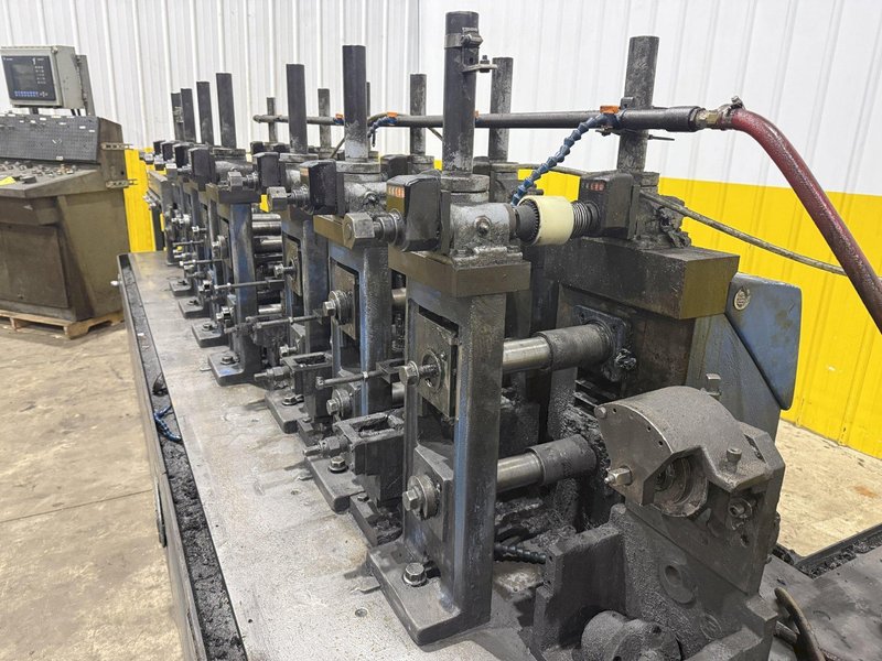 9 STAND x 2" YODER M2 ROLLFORMER, 6 STAND &amp; 3 STAND BASE: YOBRO #24317