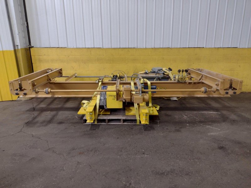2 TON X 13' CONTRX CRANES / R&amp;M HOIST UNDERSLUNG BRIDGE CRANE: STOCK #16541