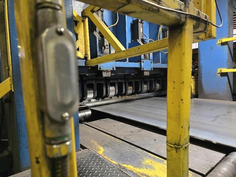 96" x .750" DANIELI-WEAN CASSETTE LEVELER. STOCK #0325726