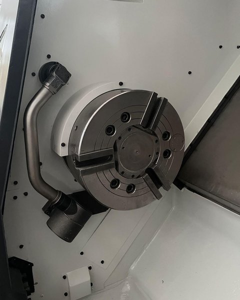 Samsung SL-35A/1500 CNC Turning Center – Long Bed Steady Rest Lathe