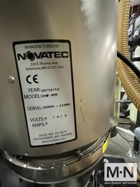 7 LB/HR NOVATEC MODEL ND-7 MEMBRANE DRYER MFG 2011