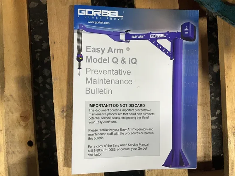 Gorbel 330 Lbs Jib Crane - G-force Q