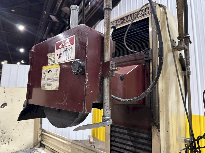 12&quot; X 24&quot; CHEVALIER MODEL #FSG-3A1224H 3 AXIS AUTOMATIC HORIZONTAL SURFACE GRINDER: STOCK #19824