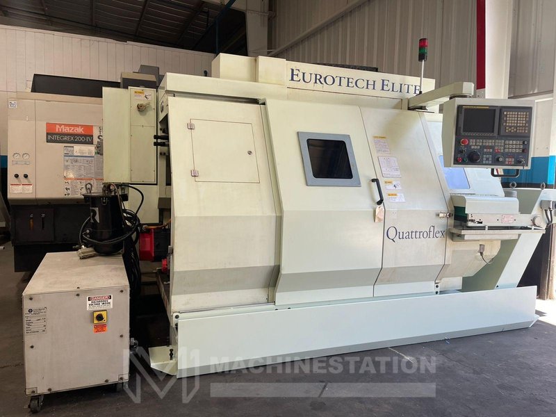 Eurotech Elite Quattroflex 420SLLY CNC Lathe – Y Axis Twin Spindle Twin Turret