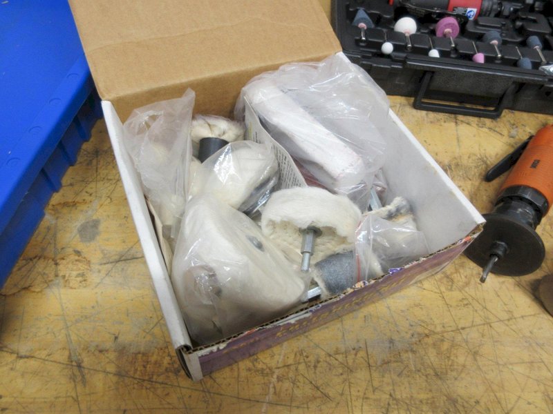 Pneumatic Routers w/ Deburring &amp; Polishing Tools- Auction Item