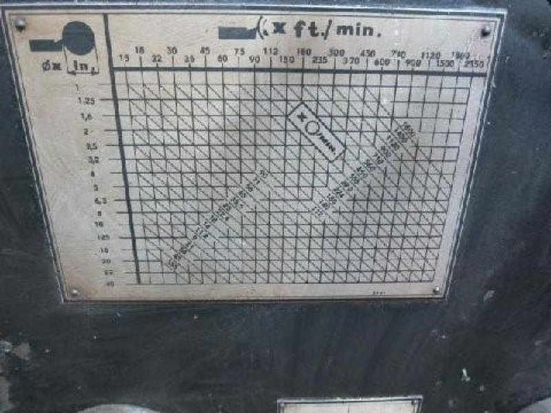 32" X 205" TOS ENGINE LATHE: STOCK #68439