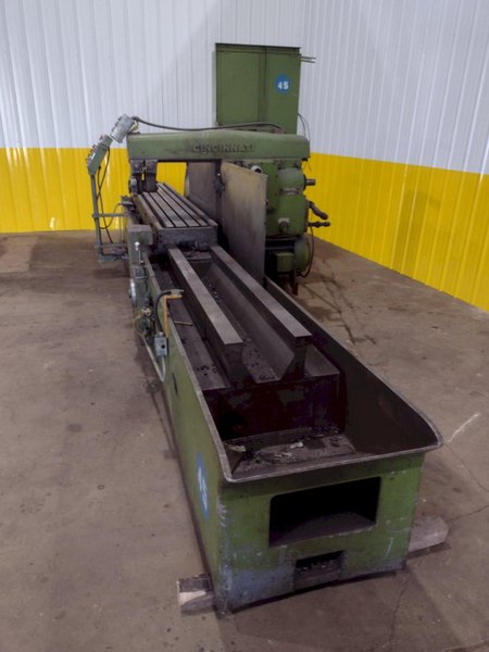 18&quot; X 128&quot; CINCINNATI HYPOWERMATIC HORIZONTAL SIMPLEX PRODUCTION MILL: STOCK #14725