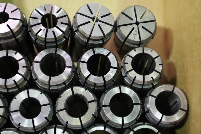 XCNA Flex Collets for XCNA-1000 Collet Tool Holders (25)- Auction Item
