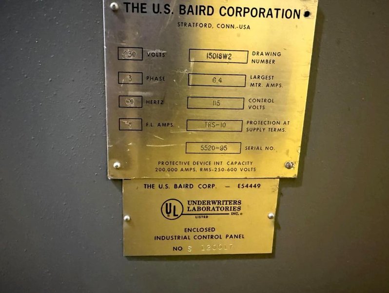 US BAIRD RWI FOURSLIDE. STOCK # 1109325