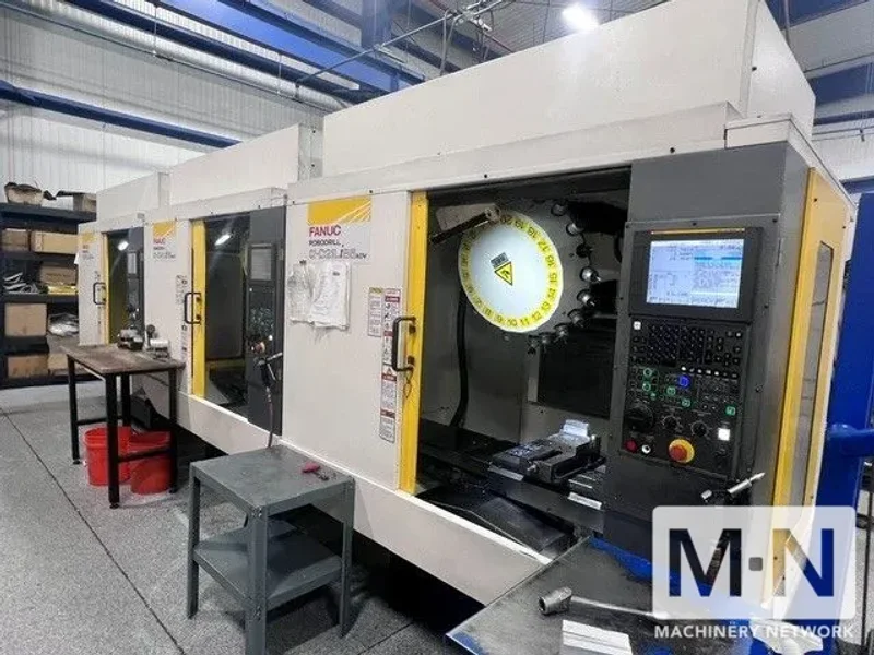 Fanuc Robodrill Alpha D21LiB5 ADV CNC Drill &amp; Tap Machining Center, 2020