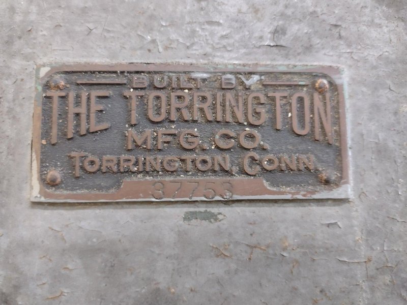 TORRINGTON W-22 COILER: STOCK #18731