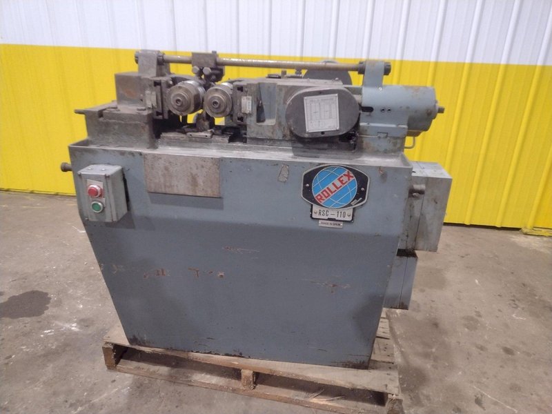 IZPE ROLLEX RSC-110 INFEED THROUGH FEED THREAD ROLLER: STOCK #20038