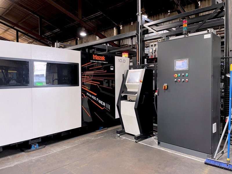 Mazak Optiplex 4020 Fiber III (2019) w/MCS 4020  Load/Unload