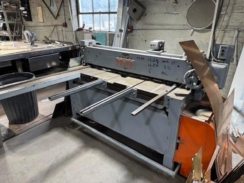 12 GA x 4' PEXTO POWER SQUARING SHEAR