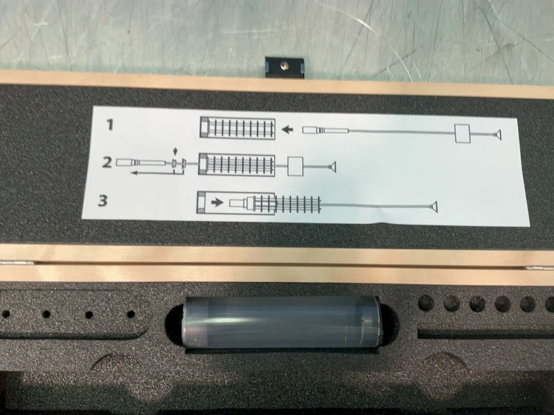 NETZSCH SAMPLE CARRIER TYPE S THERMOCOUPLE  -  HTP40000A56