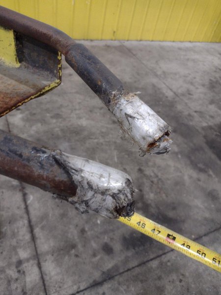 10,000 LB X 36” SINGLE ARM COIL TURNSTILE STAND: STOCK #22961