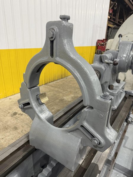 28&quot; X 144&quot; LODGE &amp; SHIPLEY 8-7/8&quot; HOLLOW SPINDLE ENGINE LATHE 8-7/8&quot; HOLE: STOCK #24032