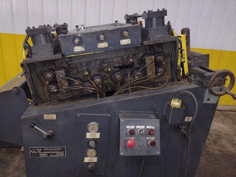 24" X .105" COE MODEL #CPPS-PO MOTORIZED COIL STRIP STRAIGHTENER: YOBRO #24986