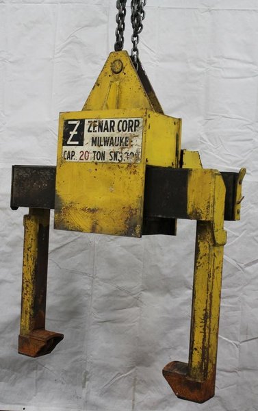 20 TON X 58' ZENAR TELESCOPING COIL LIFTER: STOCK #63570